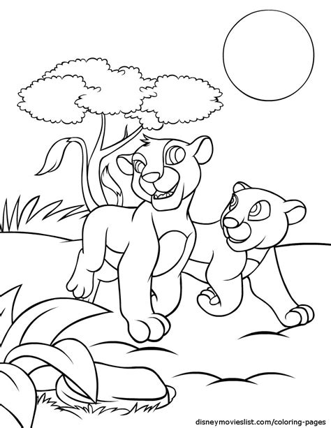 Coloring page lion king nala. Simba Coloring Pages at GetDrawings | Free download
