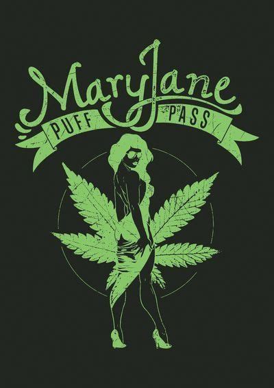Mary Jane Weed Wallpaper