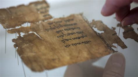 Scientists Crack The Cryptic Code Of A 2000 Year Old Dead Sea Scroll