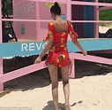 Victoria Justice shows off bikini body as she dances in tropical two ...