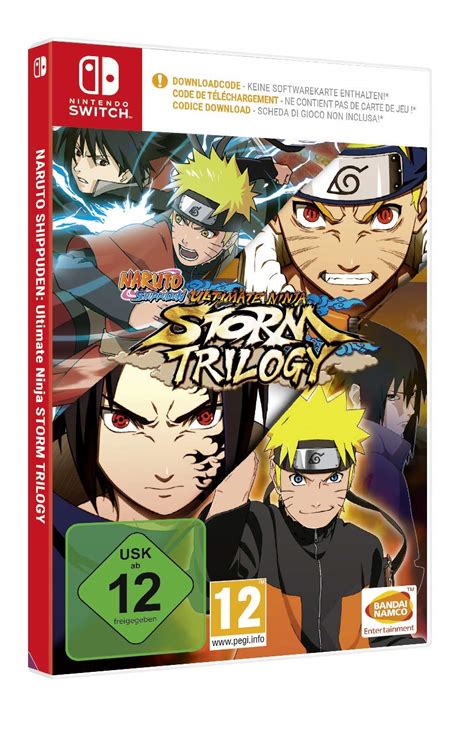 Naruto Ultimate Ninja Storm Trilogy Code In A Box Nintendo Switch