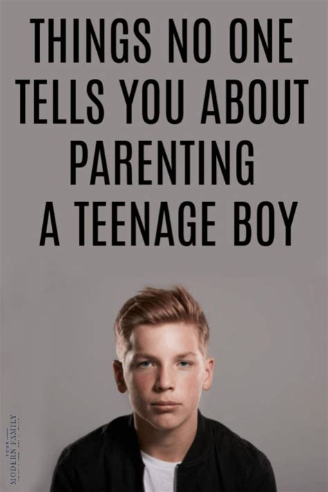 The Things No One Tells You About Parenting A Teenage Boy Love This