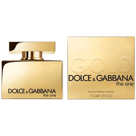 Dolce And Gabbana The One Gold Intense Eau De Parfum Nat Spray The One