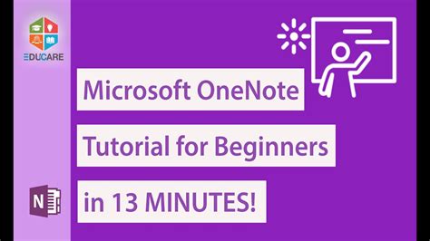 Microsoft Onenote Tutorial For Beginners In 13 Minutes Youtube