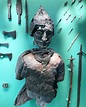 Weapons and armor of a Cuman-Kipchak warrior. The Cuman-Kipchaks were ...
