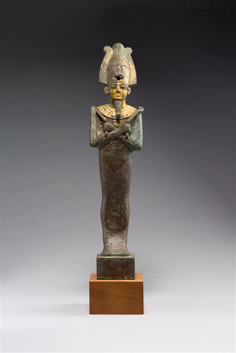 Statuette Of Osiris With The Epithets Neb Ankh And Khentyimentiu