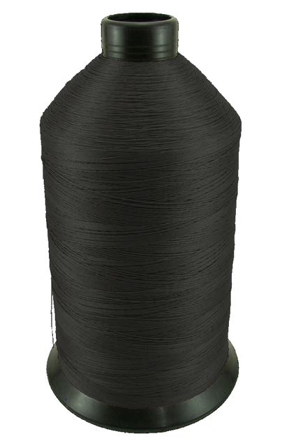 69 Bonded Nylon Thread Black 6000 Yard Spool