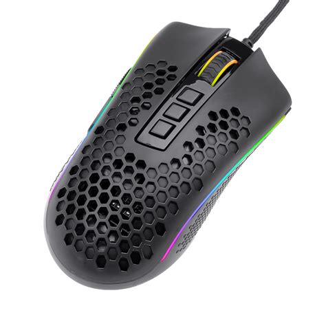 Redragon M808 Storm Lightweight Rgb Gaming Mouse 85g Ultralight Honey