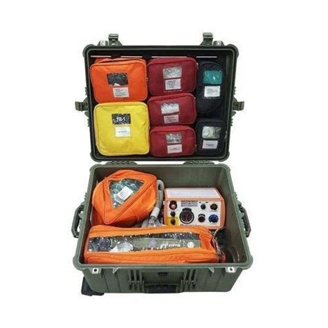 Mild Teel 50 60 Hz Allied 777 Emergency Resuscitation Kit Ventilator