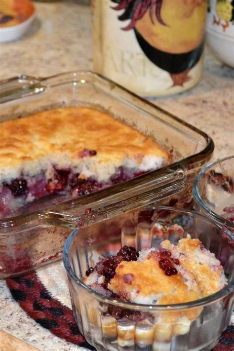 Mamas Blackberry Cobbler This Recipe Is Too Easy For Something That Turns Out So Tasty