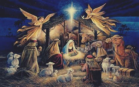 Tab and mobile christian image available in various resolutions. Virgin Mary, Jesus Christ, Christmas, Lights, Angel, Night ...