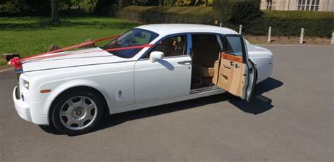 White Rolls Royce Phantom Hire Coventry