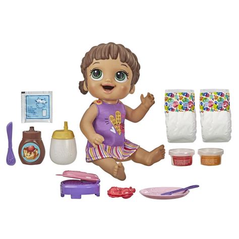 Baby Alive Breakfast Time Baby Doll Accessories Drinks Wets Eats