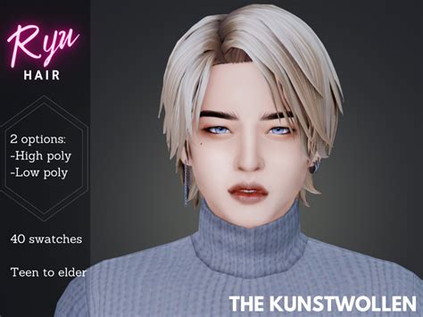 The Kunstwollen In 2022 Sims Hair Sims 4 Hair Male Mens Hairstyles