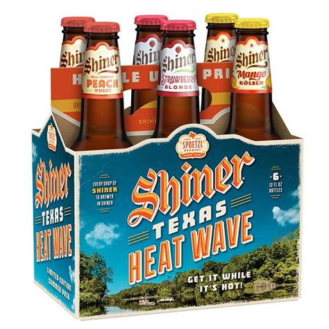 Shiner Texas Heat Wave Variety Pack Beer 12 Oz Bottles Shop Beer