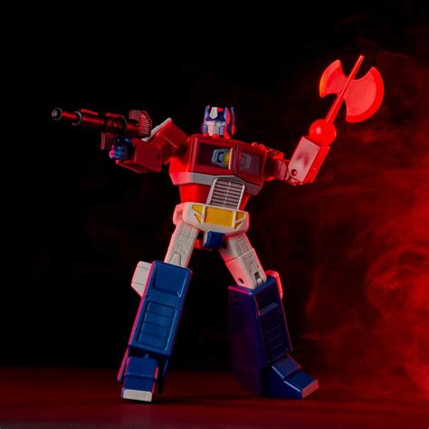 Transformers Red Robot Enhanced Design G1 Optimus Prime Hasbro Pulse