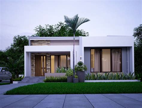 49 Modern Minimalist Bungalow House Design Png Home Design Reverasite