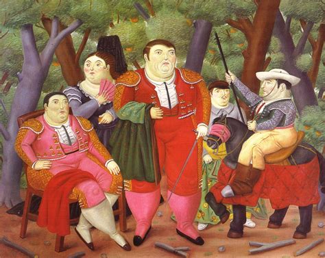 Lefty And His Gang 1987 Fernando Botero