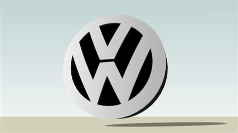 Volkswagen Logo From Any Vw Car 3d Warehouse