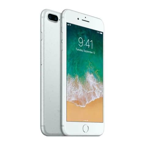 Refurbished Apple Iphone 7 Plus 32gb Fully Unlocked Silver Scratch And