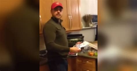 Pregnant Wife Films Her Man In A Friends Kitchen His Face When He