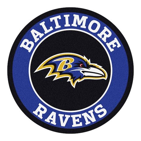 Baltimore Ravens Circle Logo Customizable Ravens Logo Made Etsy