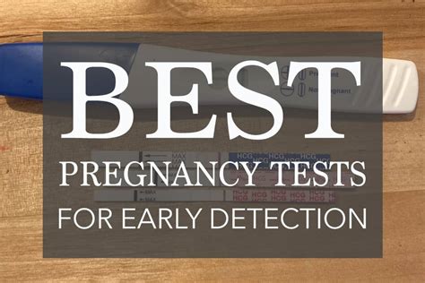 Whats The Best Pregnancy Test For Early Detection I Tested 5 Of The