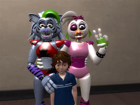 the family photo of the happy couple roxy and chica and there adopted