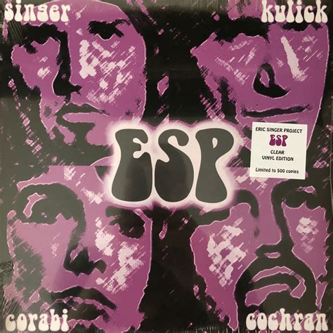 Esp Eric Singer Project Esp 2018 Clear Vinyl Vinyl Discogs