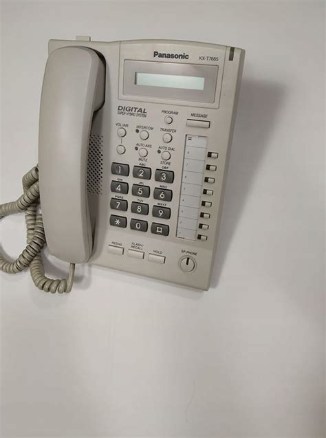 Cyfrowy Telefon Systemowy Panasonic Kx T7665 Sklep Opinie Cena W