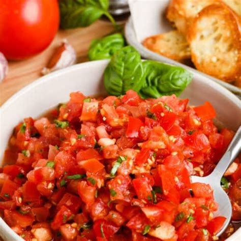 Garden Fresh Bruschetta Spend With Pennies Cold Appetizers Summer