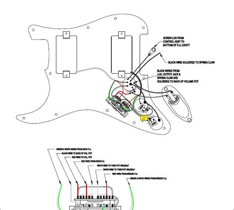 Aircraft alternator wiring diagram inspirationa free electrical. Fender Hh Guitar Wiring Diagram - Wiring Diagram & Schemas