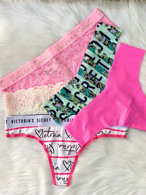 Pack 15 Panties Victorias Secret Tangas Originales Sin Costuras