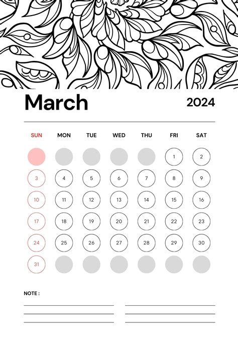 March Calendarss 100 Free Printables