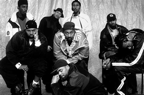 Wu Tang Clan All Rappers Wallpaper Black And White