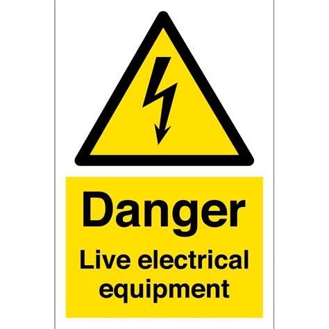 Danger Electrical Hazard Sign