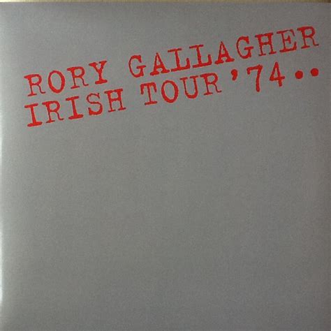 Album Irish Tour 74 De Rory Gallagher Sur Cdandlp
