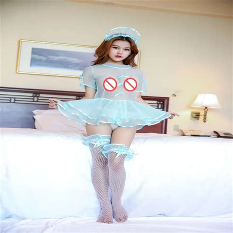 perspective princess dress suit sexy lace maid nurse uniform temptation role playing interest