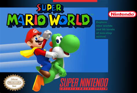 Viewing Full Size Super Mario World Box Cover