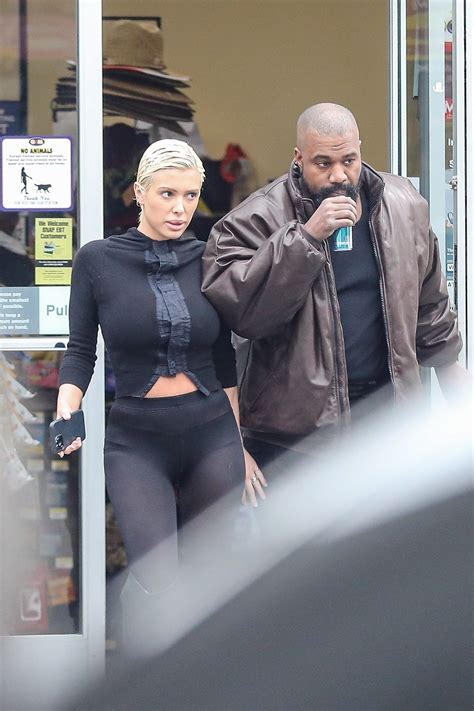 Kanye West And Wife Bianca Censori Wore Identical Black Outfits While