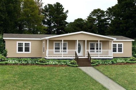 Triple Wide Clayton Manufactured Home With A Porch One Level House