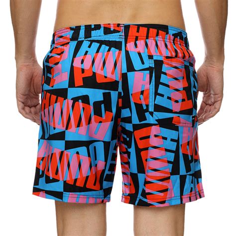 Muški Kupaći Puma Swim Men Block Logo Mid Shorts 1p