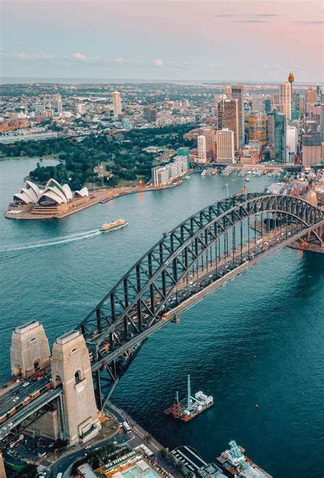 Thripy Sydney Harbour Bridgesydney Australia 4k Video City Trip