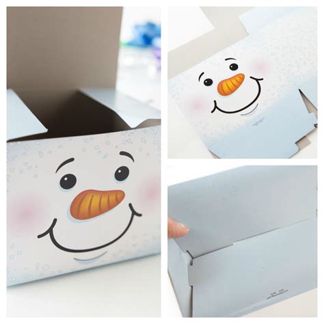 Snowman Craft Box Made To Be A Momma
