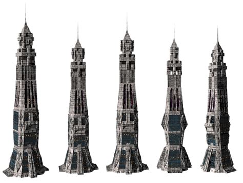 Sci Fi Towers Png By Mysticmorning On Deviantart Tower Sci Fi Sci
