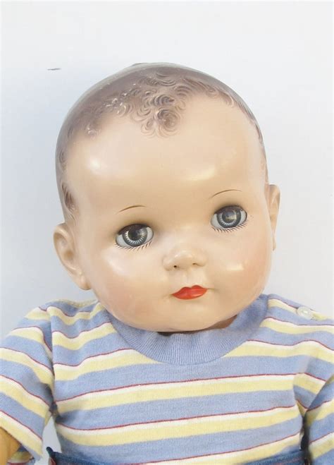 Vintage 1950s Ideal Large Baby Boy Doll