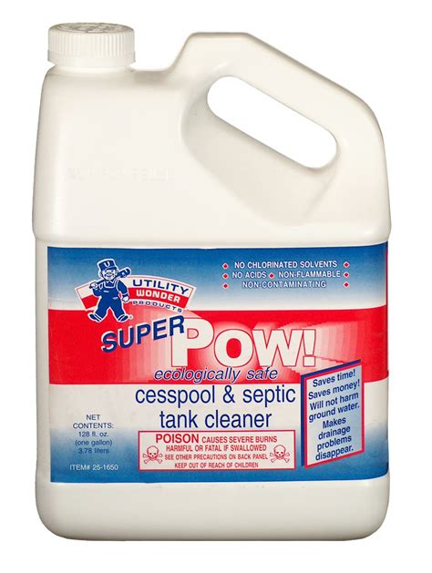 Super Pow Ecologically Safe Cesspool And Septic Tank Cleaner Drain