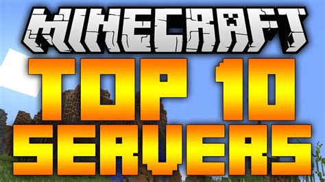 Top 10 Minecraft Servers Minecraft 1121112 2017