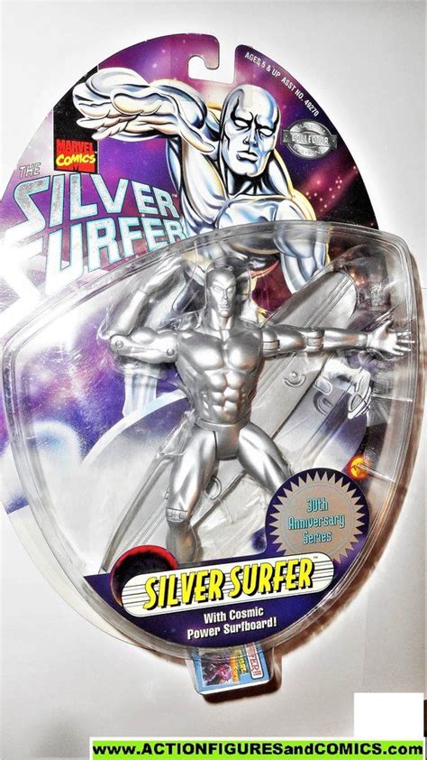 Silver Surfer Toy Biz Silver Surfer 1997 Marvel Super Heroes Universe