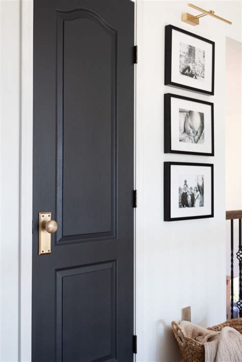 Black Interior Doors With Black Trim A Bold And Modern Design Choice